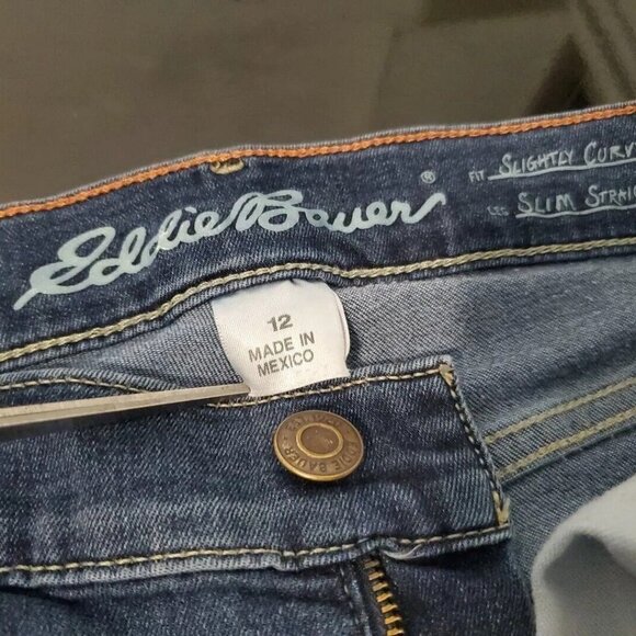 EDDIE BAUER Specially Dyed WOMEN'S SIZE 12 Slightly Curvy - Picture 2 of 4